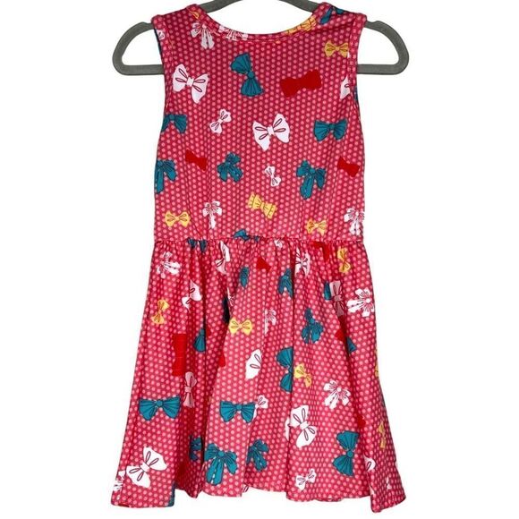 NEW Dot Dot Smile Pink Bow Polka Dots Tank Dress 12-24 Months - Picture 6 of 6